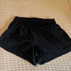 Aerie Women's Black Athletic Shorts